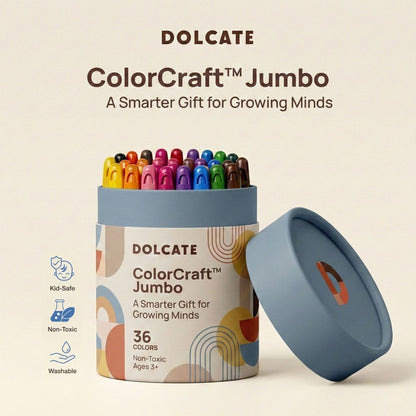 Dolcate ColorCraft™ Silky Crayons