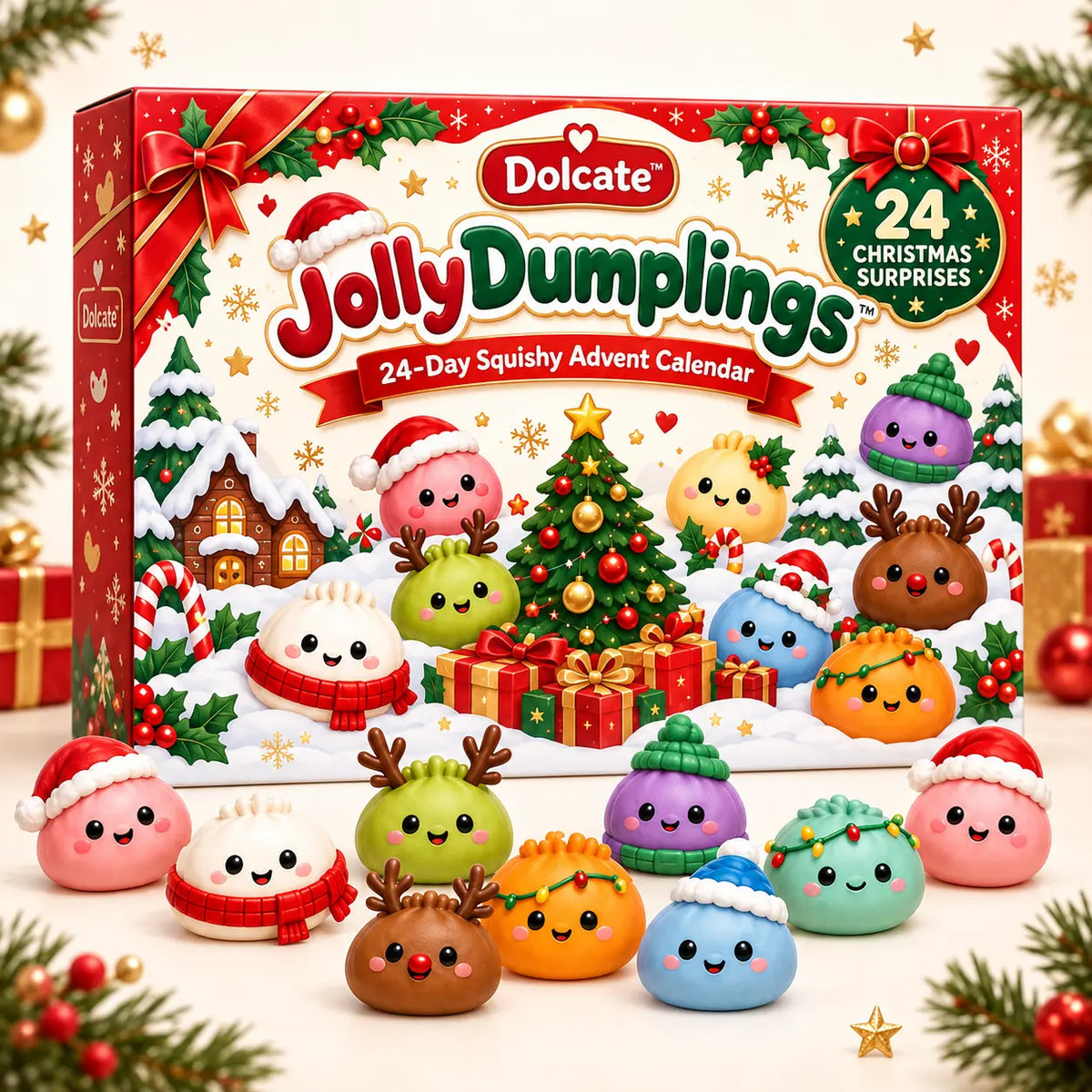 Dolcate™ JollyDumplings™ Advent Calendar