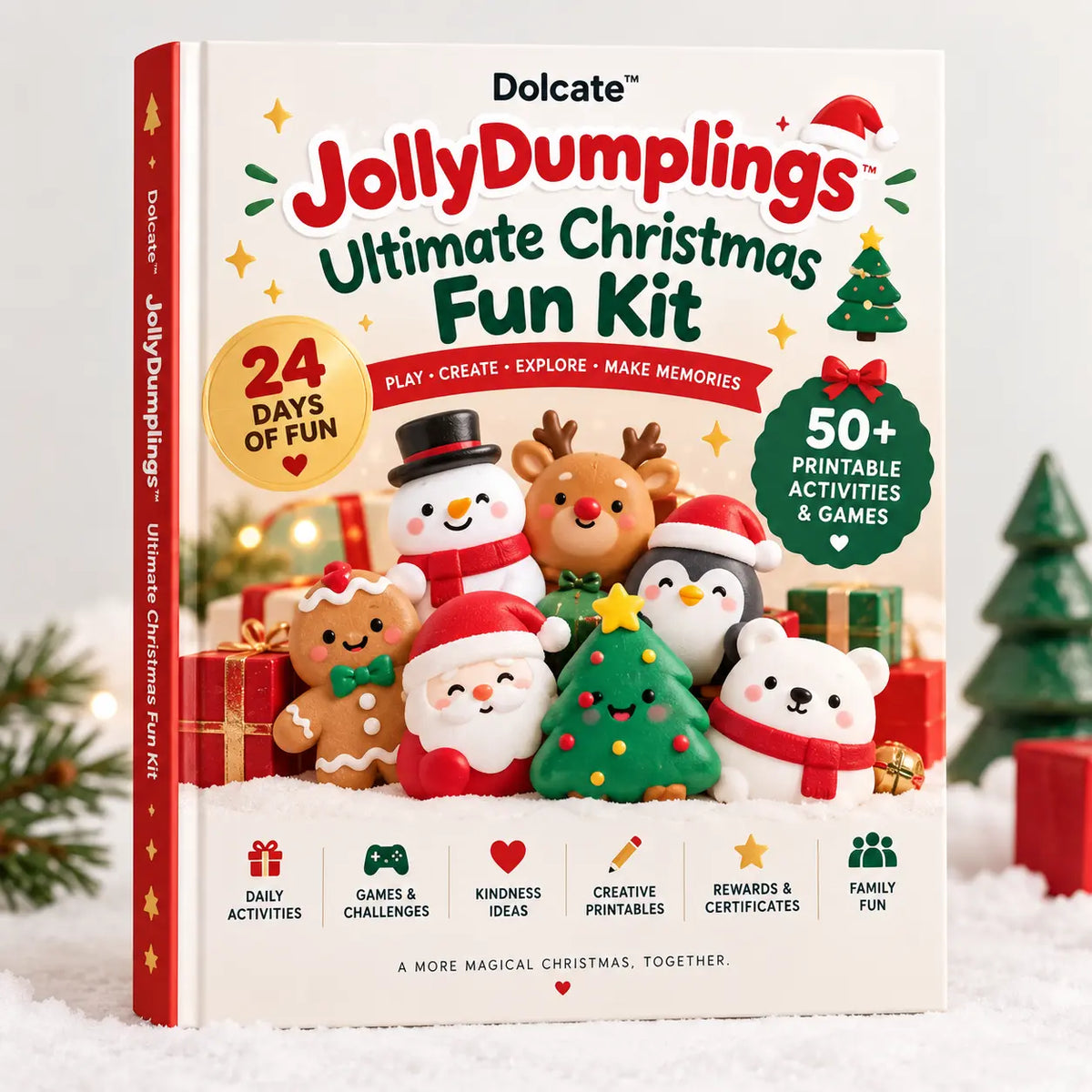 Dolcate™ JollyDumplings™ Ultimate Christmas Fun Kit
