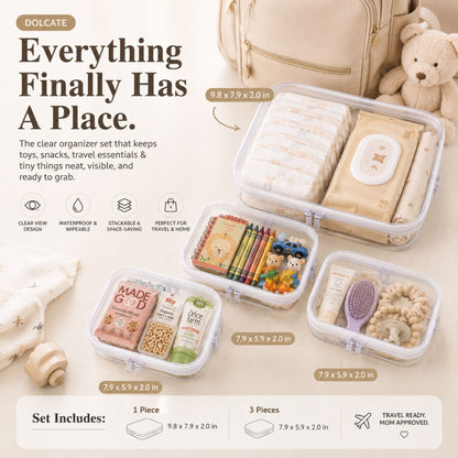 Dolcate TidyPack™ Organizer Set