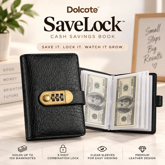 Dolcate SaveLock™ — Cash Savings Book