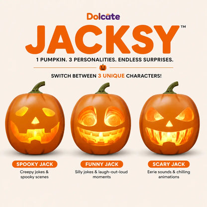 Dolcate Jacksy™ — Animated Talking Pumpkin