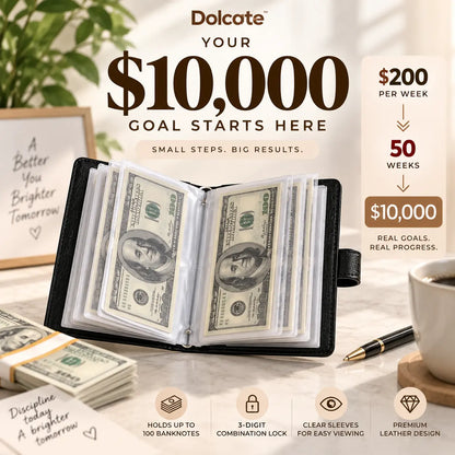 Dolcate SaveLock™ — Cash Savings Book