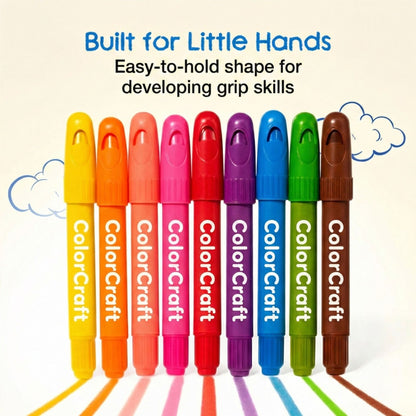 Dolcate ColorCraft™ Silky Crayons