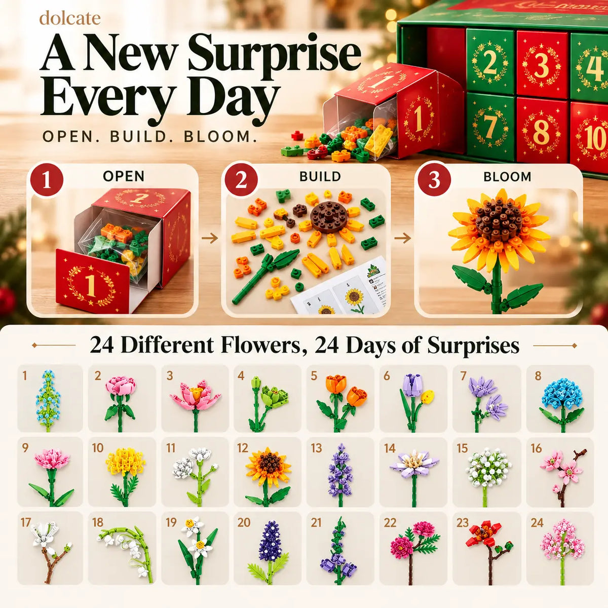Dolcate Bloomsy Advent Calendar