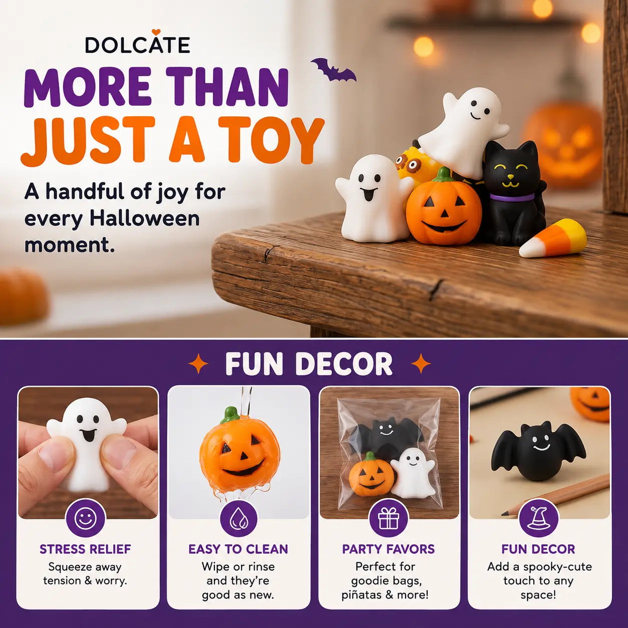 Dolcate Boo Bunch™ — Halloween Squishies