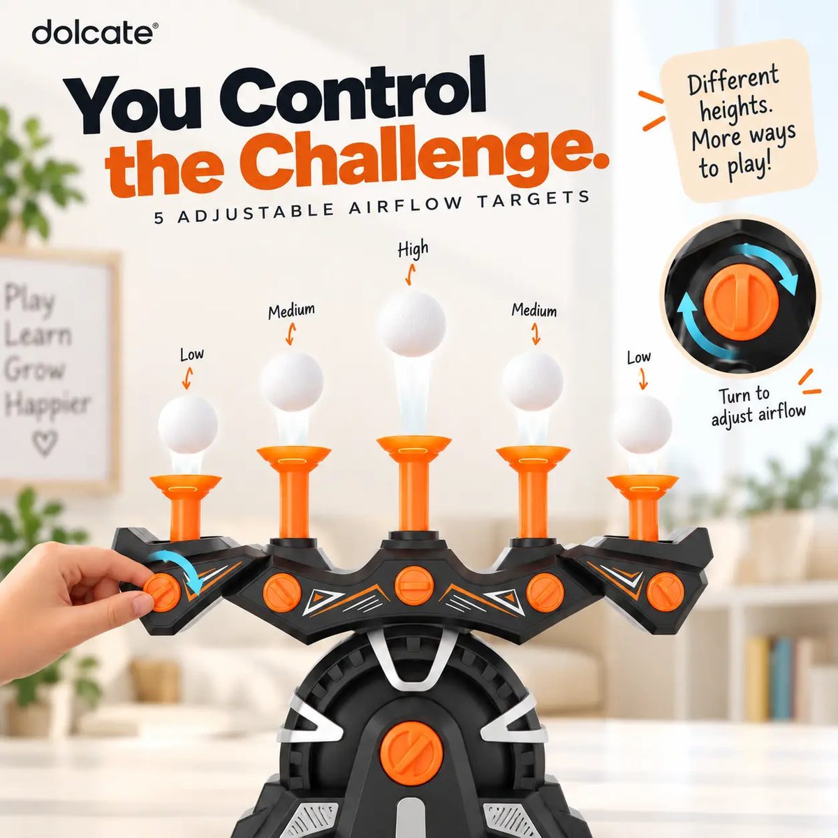 Dolcate HoverBlast™ Pro — The Floating Target Challenge