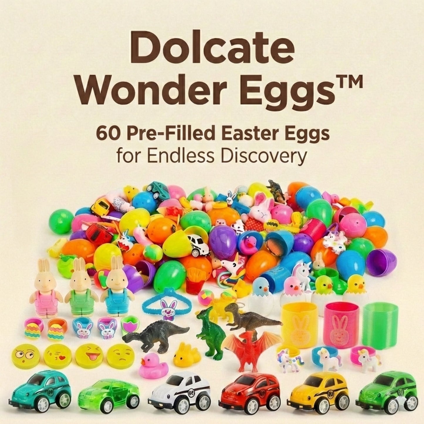 Dolcate Wonder Eggs - PreFilled Easter Eggs