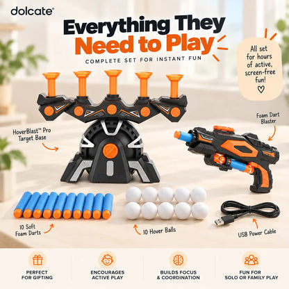 Dolcate HoverBlast™ Pro — The Floating Target Challenge