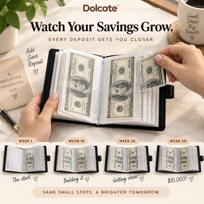 Dolcate SaveLock™ — Cash Savings Book