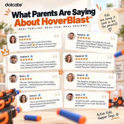 Dolcate HoverBlast™ Pro — The Floating Target Challenge