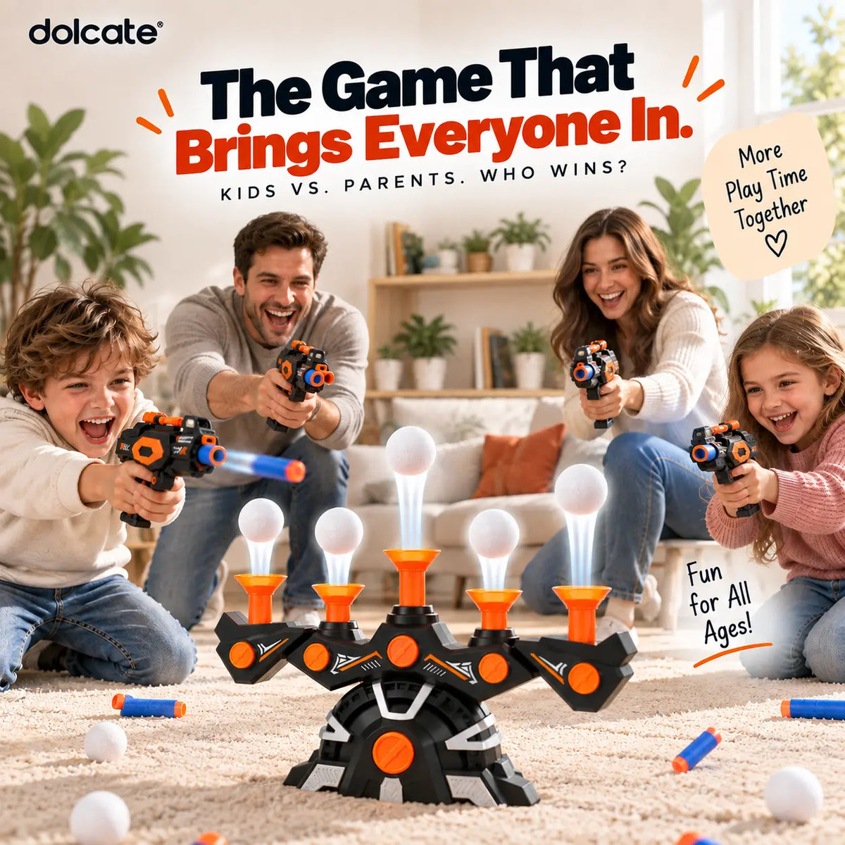 Dolcate HoverBlast™ Pro — The Floating Target Challenge