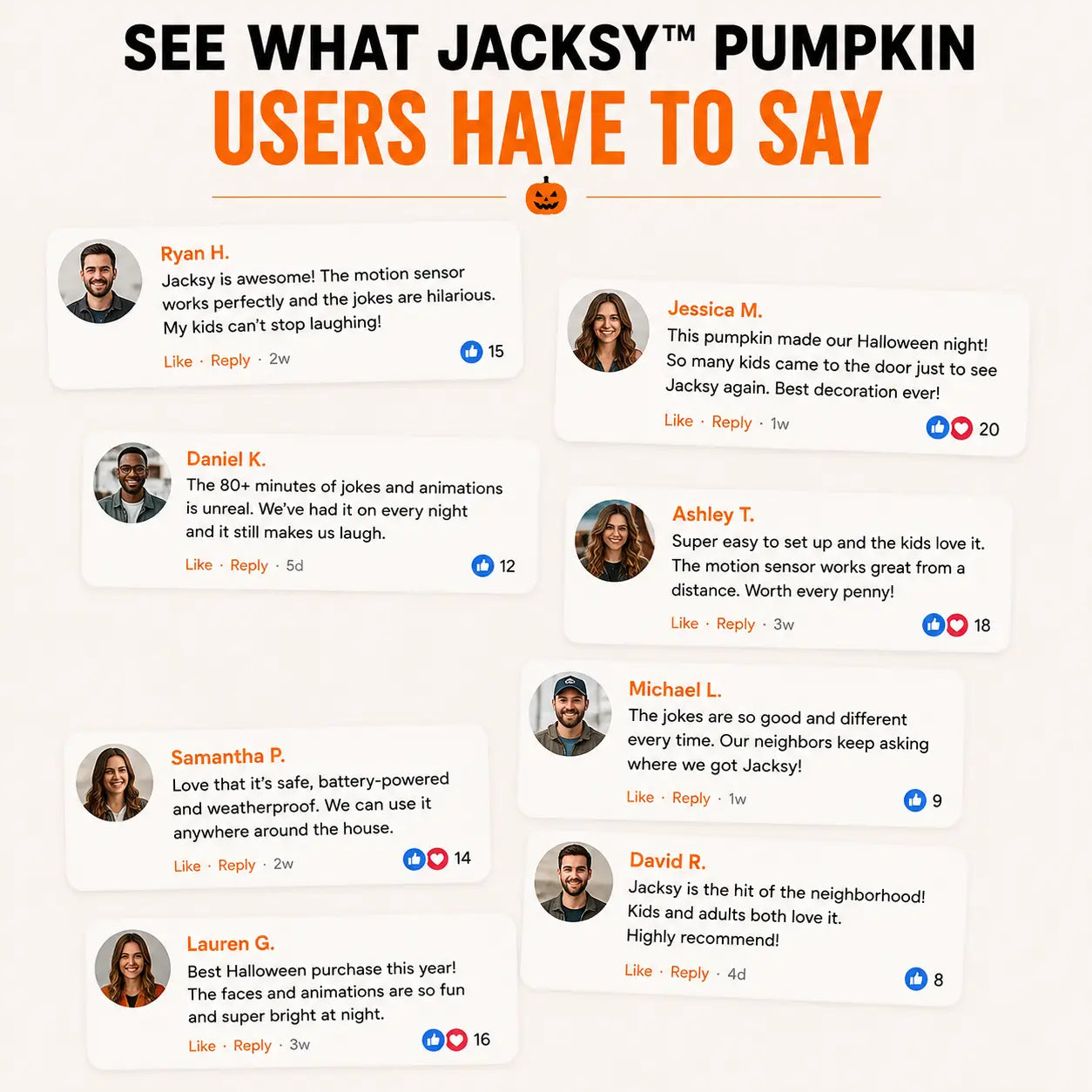 Dolcate Jacksy™ — Animated Talking Pumpkin