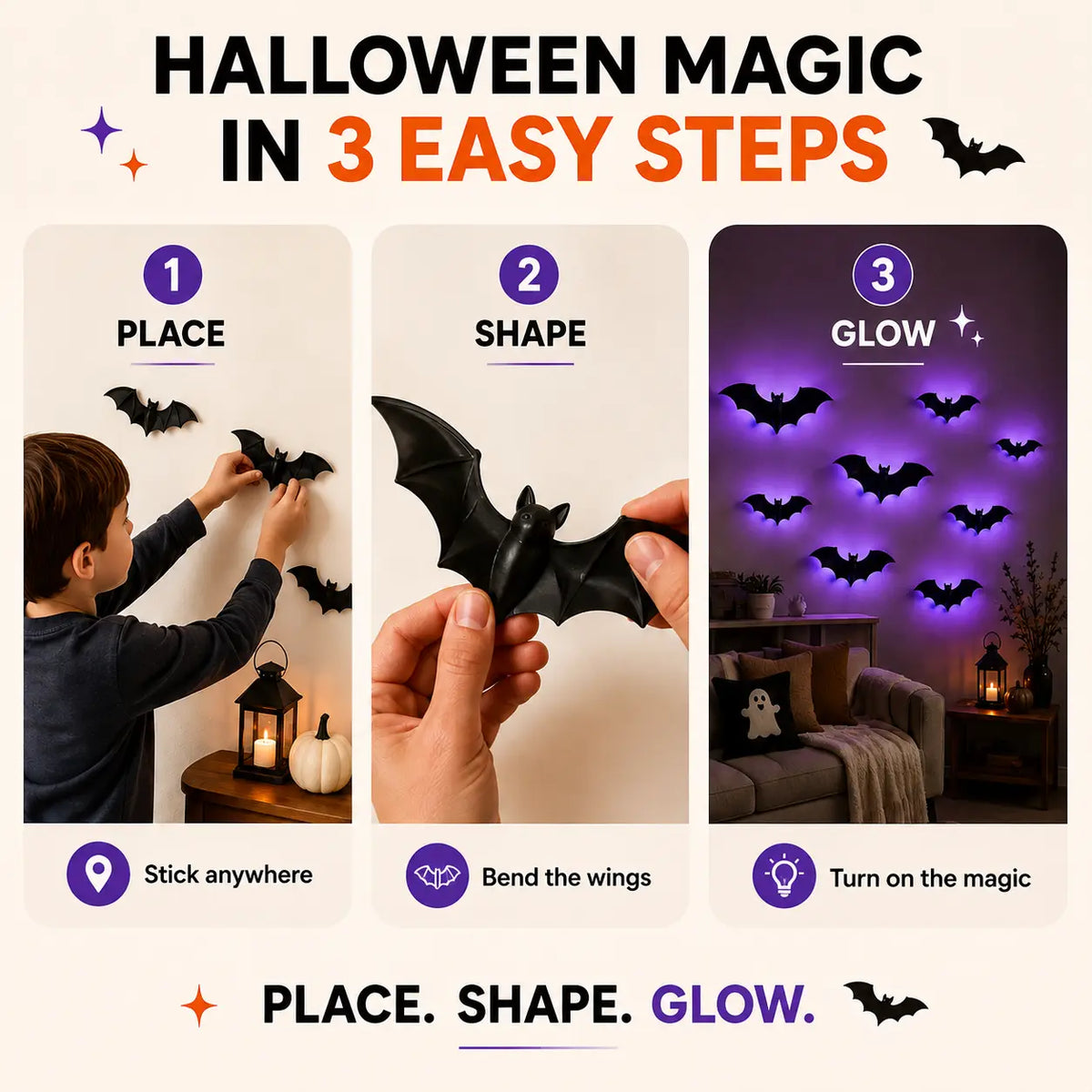 Dolcate GlowBats™